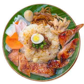 Xôi Đùi gà Mật ong (Món tủ của Quán) - 70.000 ₫ tại Gà & Nếp - Xôi Gà Nướng Mật Ong - Võ Văn Tần