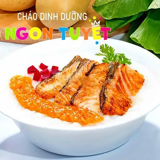 Hình ảnh Cháo Cá Hồi