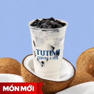 Sữa Dừa Sương Sáo Hạt Chia (L) - 35.000 ₫ tại TUTIMI - Milo Dầm, Trà Sữa & Cà Phê - Ngô Tất Tố