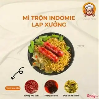 Mì Trộn Idomie Lạp Xưởng  - 60.000 ₫ tại Lai Rai Quán - Cá Viên Chiên, Mì Trộn Indomie & Gà Rán Hàn Quốc - Trần Văn Kỷ