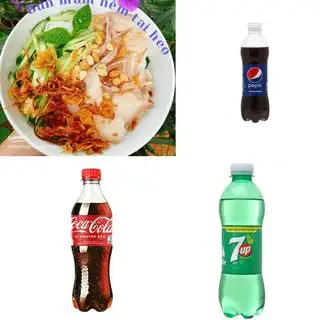 Bún mắm nêm tai heo - Coca chai/ Pepsi/7up - 52.000 ₫ tại Cơm Chiên Bảo Ngọc - Bún Mắm Nêm, Gỏi Cuốn & Bún Thịt Xào - Nguyên Hồng