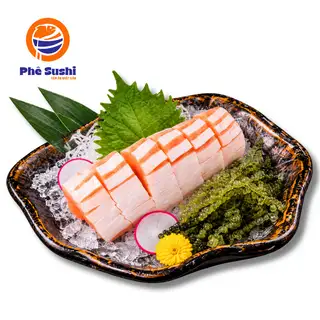 Hình ảnh S16 - sashimi bụng cá hồi - 6pc