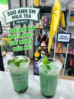 Hình ảnh Trà sữa bạc hà