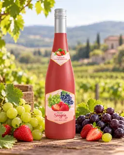 Hình ảnh Vivazz Sangria light Rose Wine  - Nước trái cây lên men - 750 ml 