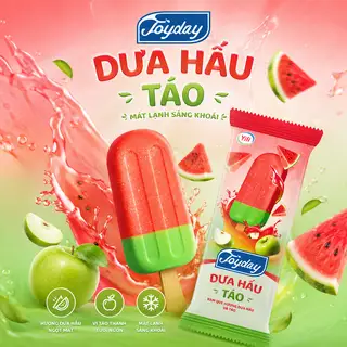 Hình ảnh Kem Dưa Hấu Táo Joyday