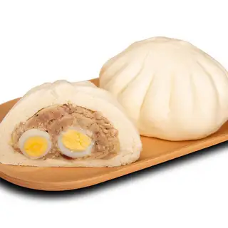 Bánh bao 2 trứng cút - 35.000 ₫ tại Ông Mì Bà Xôi - Bánh Mì Ngon & Xôi Hấp Dẫn - Phạm Văn Đồng