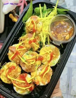 Trứng Cút Nướng - Sốt Chấm Me - 36.000 ₫ tại Bánh Tráng Trộn & Ăn Vặt - Pink - Hồ Thành Biên