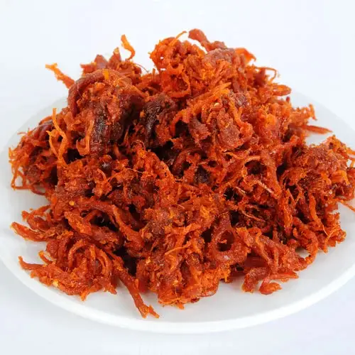 Khô bò đỏ cháy tỏi - 30.000 ₫ tại Ăn Vặt Cô Ba - Nguyễn Thượng Hiền