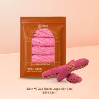 Bánh Mì Que Thanh Long Nhân Pate (Túi 4 bánh) - 45.000 ₫ tại Sugar Town - Bánh Ngọt & Trà - Khánh Hội