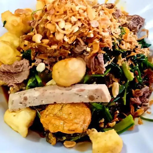 Hình ảnh Bánh đa trộn thập cẩm - bò giò đậu lươn chả cá