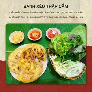 Bánh Xèo Thập Cẩm ( Phần 04 cái ) - 63.750 ₫ tại Bánh Xèo Cô Vân - Đặc Sản Bình Định - Phan Xích Long