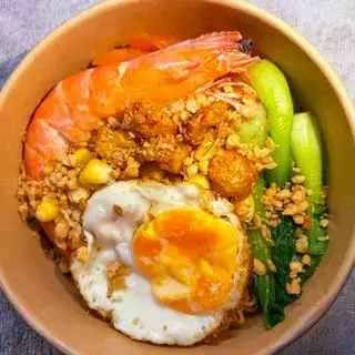Hình ảnh Mì Trộn Tôm Trứng Tứ Xuyên
