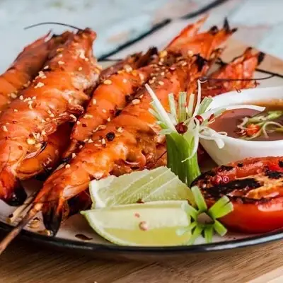 Tôm nướng - 99.000 ₫ tại Gà Nướng 49 - Ung Văn Khiêm