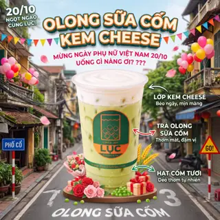 Hình ảnh Olong Sữa Cốm Kem Cheese