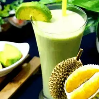 Hình ảnh Sinh tố bơ - sầu riêng