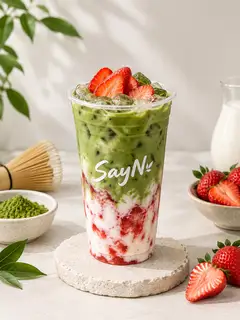 Hình ảnh Matcha dâu