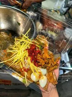 Bánh tráng dẻo trộn - 35.000 ₫ tại Bánh Tráng Trộn & Bánh Tráng Cuốn Dì Bảy - Trần Xuân Soạn