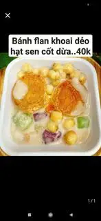 BÁNH FLAN KHOAI DẺO HẠT SEN CỐT DỪA  - 45.000 ₫ tại Bún Riêu Cua 145 - Ung Văn Khiêm