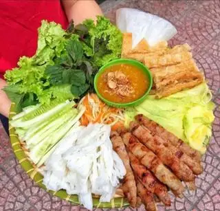 Hình ảnh Combo nem nướng Nha Trang 1 Suất + Trà Chanh