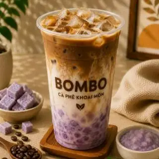Hình ảnh Cà phê khoai môn latte