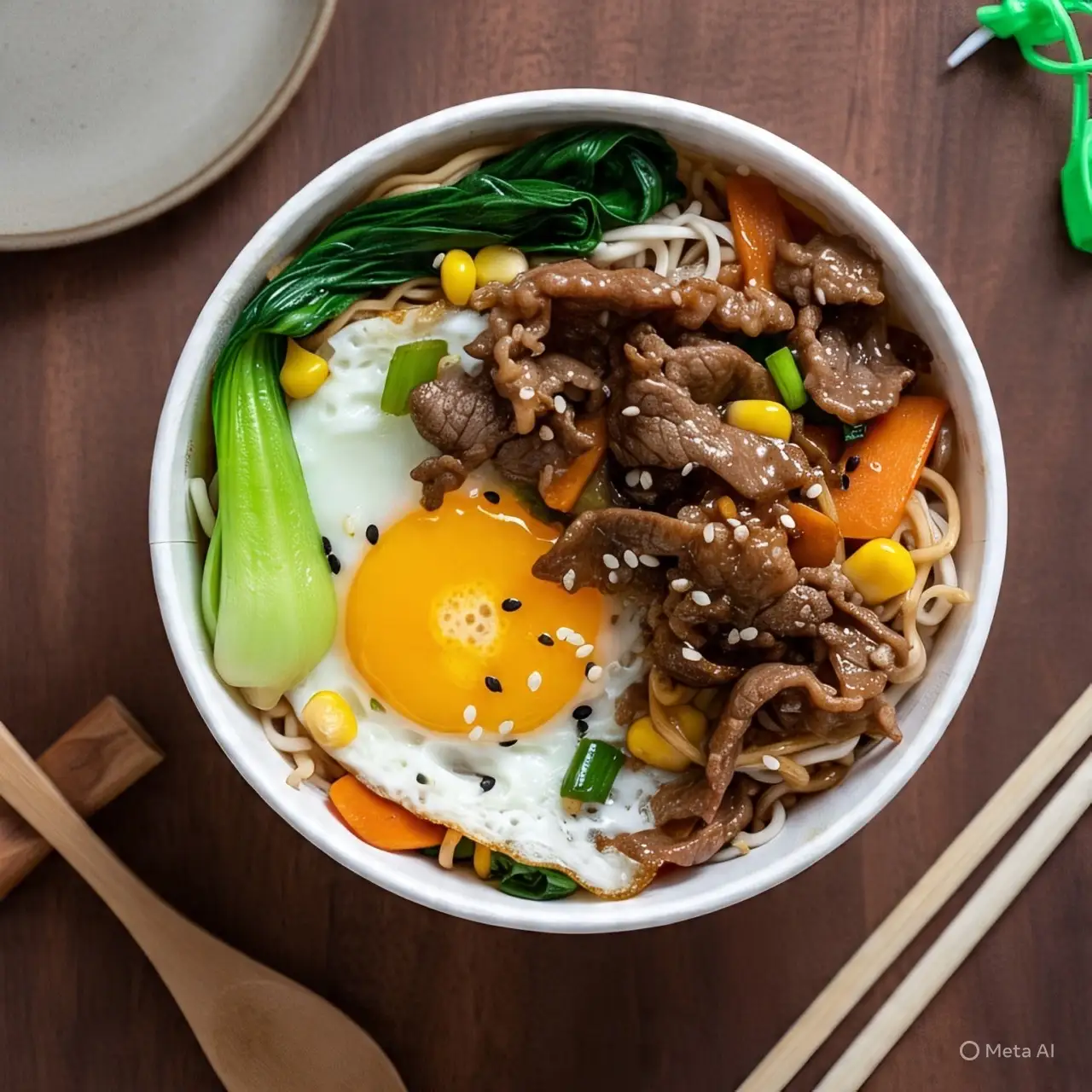 mì trộn bò trứng - 89.500 ₫ tại Mì Trộn Idomie Únu - Nguyễn Duy