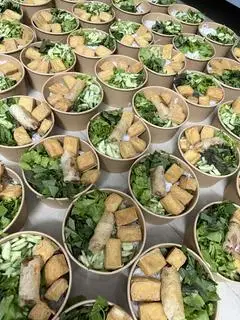 Bún Nước Tương Đậu Chiên,Chả Giò chay - 38.000 ₫ tại Tiệm Chay Ngon - Bún Nước Tương, Nui & Mì Xào Chay - Nguyễn Tư Giản