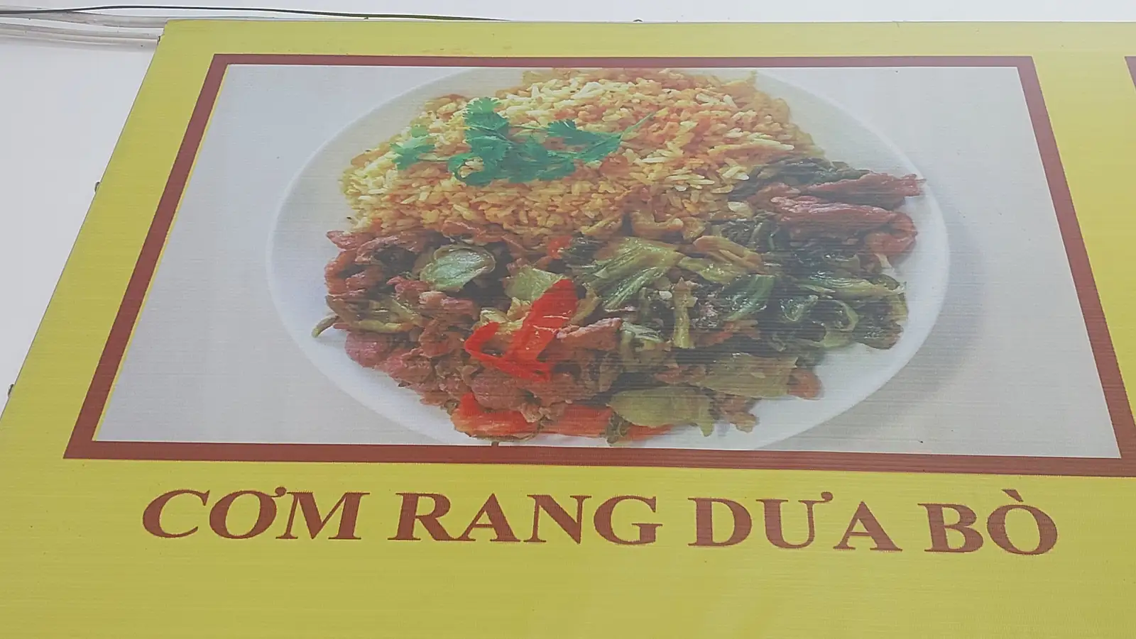 Hình ảnh Cơm Rang dưa Bò
