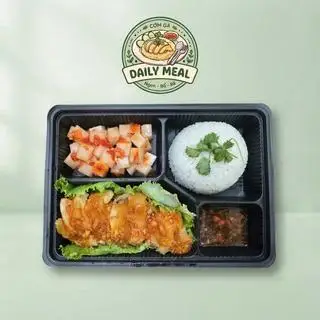 Hình ảnh Cơm gà sốt bơ tỏi