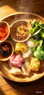Hình ảnh combo há cảo 5 viên 1 người ăn 