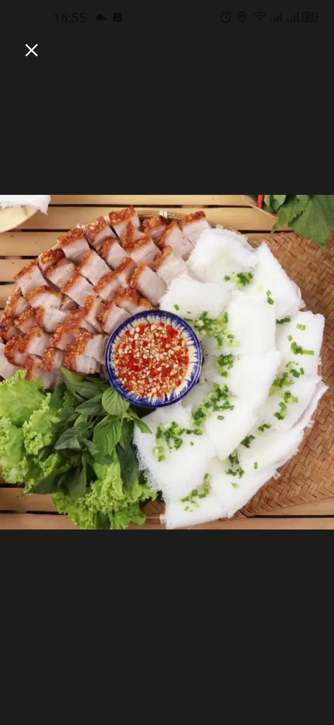 Bánh Hỏi (heo quay+nem nướng) - 42.900 ₫ tại Bánh Cuốn, Bánh Hỏi Heo Quay & Bún Thịt Nướng - Trần Quang Cơ