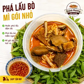 Hình ảnh PHÁ LẤU BÒ MÌ GÓI NHỎ