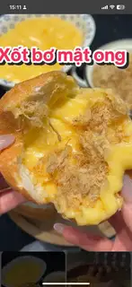 Hình ảnh Bánh mì sôt bơ Mật ong