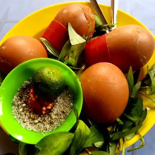 Hột gà nướng - 11.900 ₫ tại Phương Phương - Hột Vịt Lộn - Vạn Kiếp