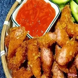 Hình ảnh Nem thịt ( 10 cái tặng trà tắc )