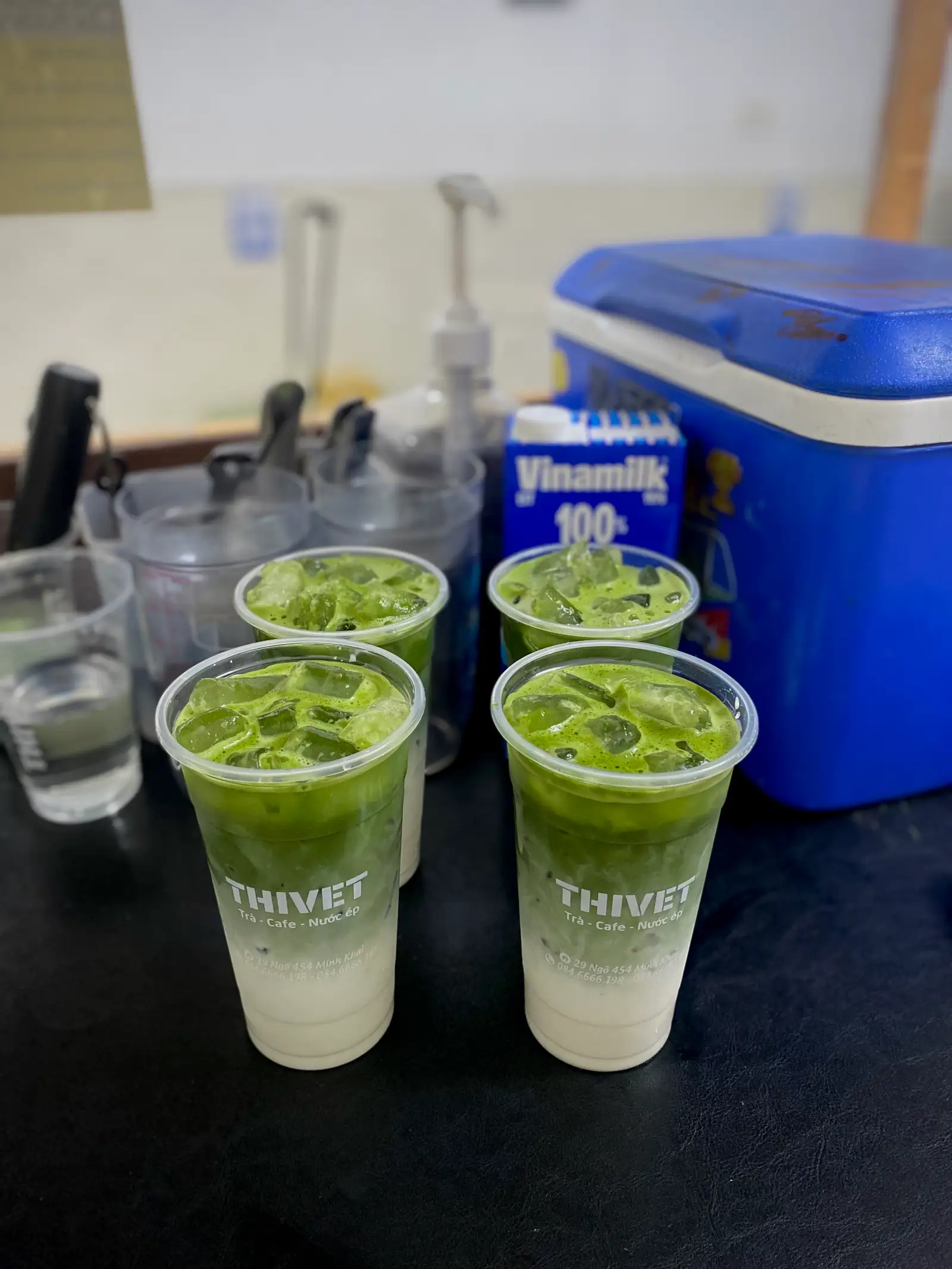 Hình ảnh Matcha sữa dừa