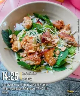 Bánh ướt thịt nướng - 60.000 ₫ tại Bún Thịt Nướng 357 - Phạm Văn Bạch