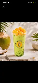 Hình ảnh Trà sữa viên khoai dẻo phô mai (500ml)
