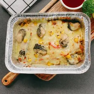 Mì Ý hàu đút lò sốt kem tỏi - 160.000 ₫ tại Lobster Bay - Nhà Hàng Hải Sản - Kỳ Đồng