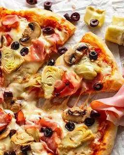 Hình ảnh pizza capricciosa size L
