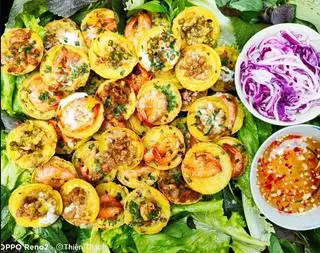 Bánh Khọt Tôm Thịt - 49.000 ₫ tại Cô Thơ - Bánh Xèo Miền Tây & Cháo Lòng - Đường Số 40