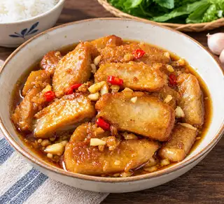Hình ảnh Chả Cá Kho Mắm Tỏi
