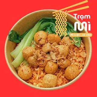 Mì Trộn - Cá Viên - 43.000 ₫ tại TRẠM MÌ - Mì Trộn, Cá Viên Chiên & Ăn Vặt - Lê Văn Thọ
