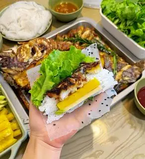Hình ảnh Gỏi Cuốn Cá (Ăn 1 mình 2 cuốn là pờ phệch)
