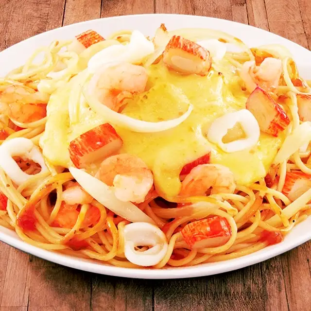 Mì ý phô mai đúc lò hải sản - 90.000 ₫ tại Pizza Bòn Bon - Âu Dương Lân