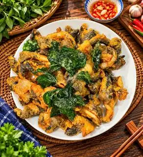 Hình ảnh Ếch Da Chiên Giòn