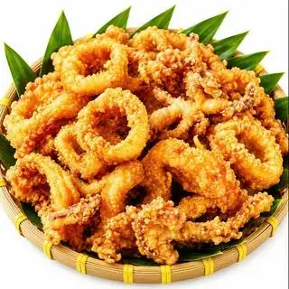 Mực chiên giòn - crispy fried squid - 酥炸魷魚 - 75.000 ₫ tại DJ CHICKEN Viet Đại Cát - Ẩm Thực Đài Loan - Hoàng Diệu