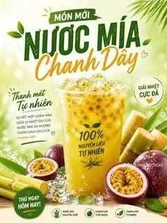Hình ảnh Nước Mía Mix Chanh Leo