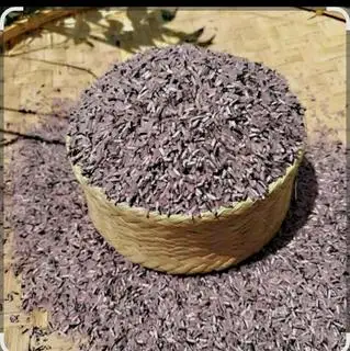 Hình ảnh gạo nương tím tây bắc