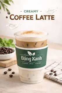 Cà Phê Latte - 35.000 ₫ tại Cà Phê Đồng Xanh - Nguyễn Trường Tộ