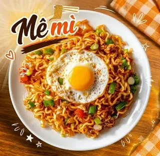 Hình ảnh Mì Indomie Trứng chiên